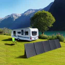 Portable solar charging panel